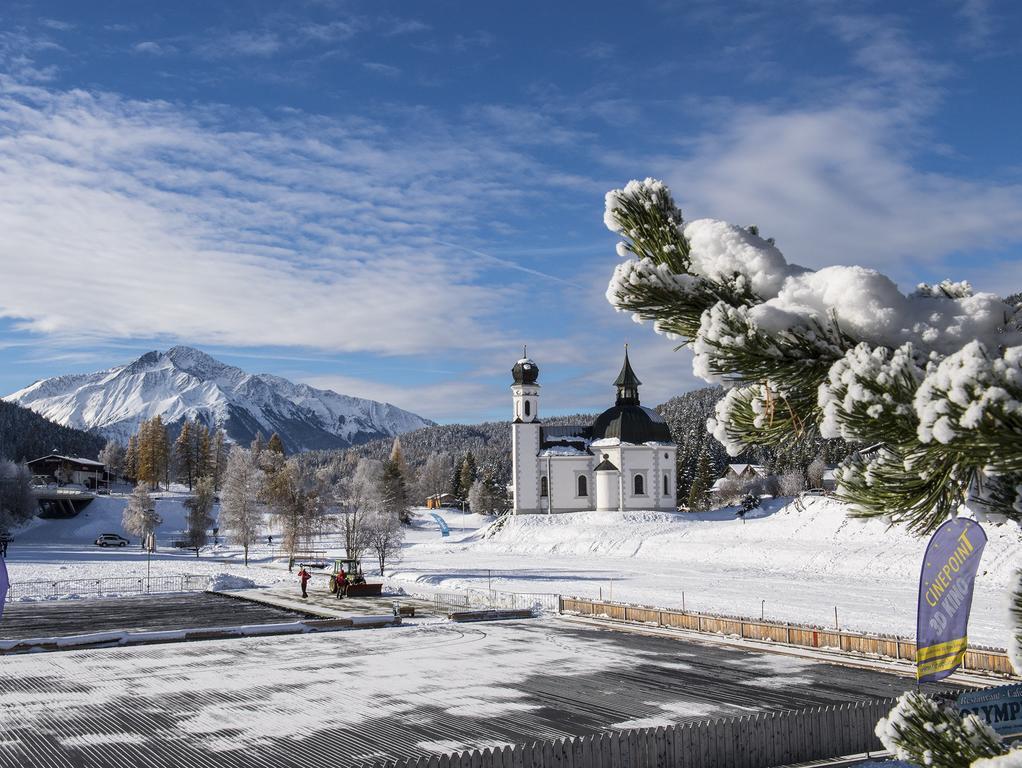 Suedtiroler Stube Seefeld no Tirol Exterior foto